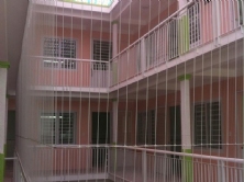 Lắp lưới an toàn cho trường học tại Lai Châu